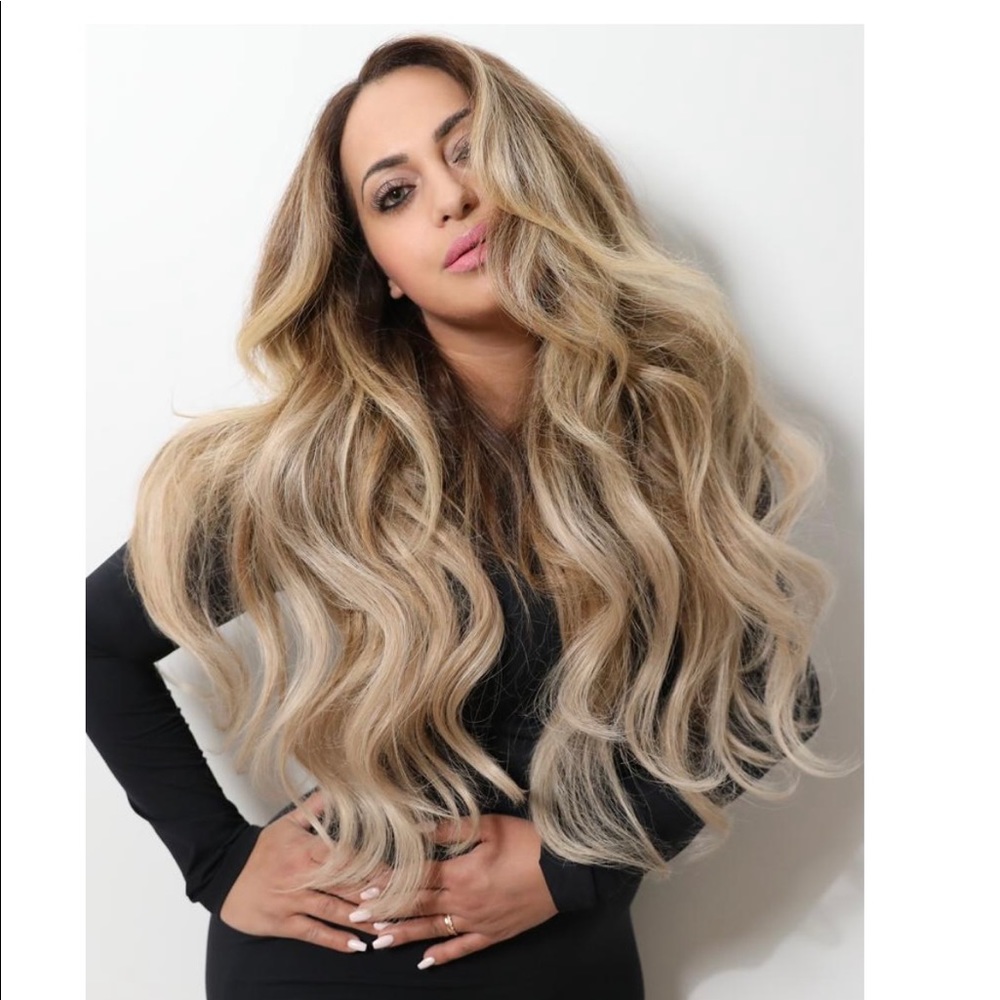 Bellami Hair Extensions.